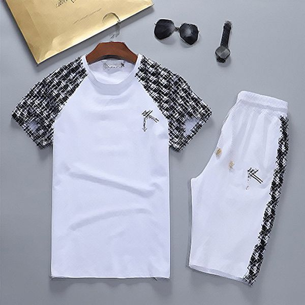 2021 mens tracksuit letters embroidery summer fashion sportswear short sleeves pullover jogger pants suits o-neck sportsuit, Gray
2021 mens tracksuit letters embroidery summer fashion sportswear short sleeves pullover jogger pants suits o-neck sportsuit, Gray