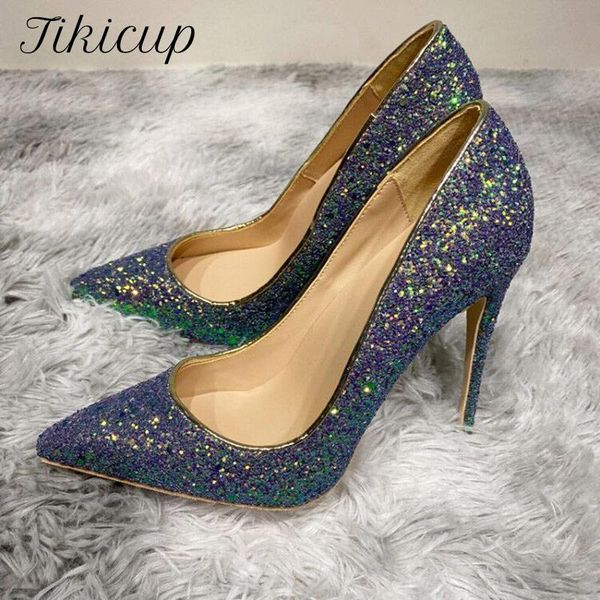 tikicup purple bling sequins women pointy toe high heels ladies wedding party shoes slip on pumps 12cm 10cm 8cm customize dress, Black
tikicup purple bling sequins women pointy toe high heels ladies wedding party shoes slip on pumps 12cm 10cm 8cm customize dress, Black