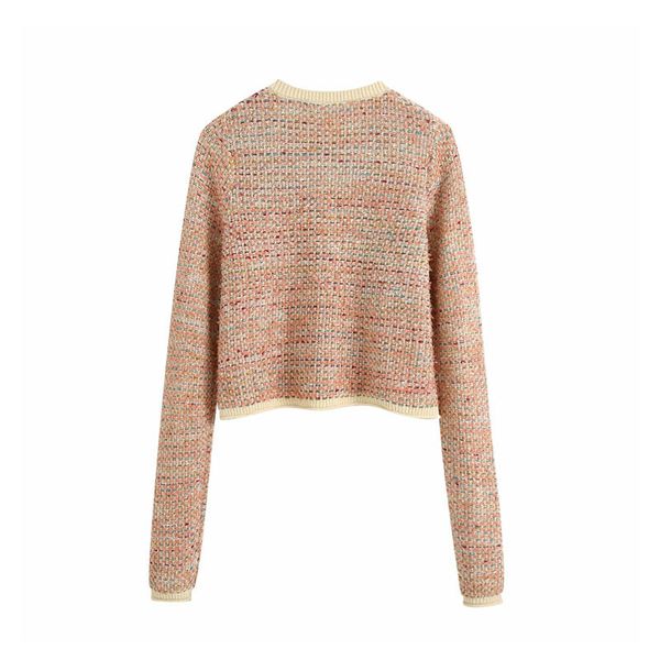 sweaters small fragrant knit women's round neck long sleeve chic cardigan harajuku korean sweet fashionable outer wear female sweater, White;black
sweaters small fragrant knit women's round neck long sleeve chic cardigan harajuku korean sweet fashionable outer wear female sweater, White;black