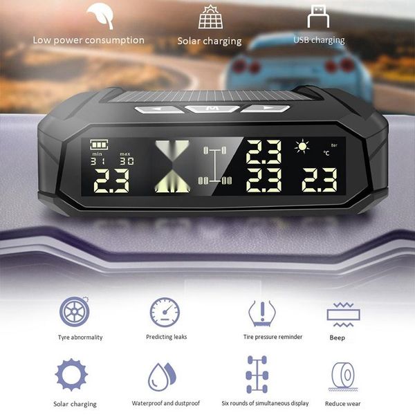 car tire pressure alarm monitor system tyre temp digital display auto security systems with 6 sensors fishing accessories
car tire pressure alarm monitor system tyre temp digital display auto security systems with 6 sensors fishing accessories