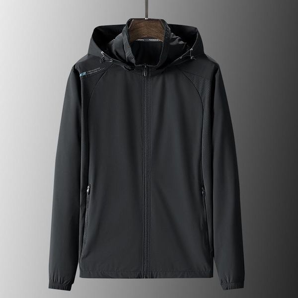 men's jackets sunscreen suit four side elastic light jacket coat ice silk breathable thin outdoor summer men, Black;brown
men's jackets sunscreen suit four side elastic light jacket coat ice silk breathable thin outdoor summer men, Black;brown