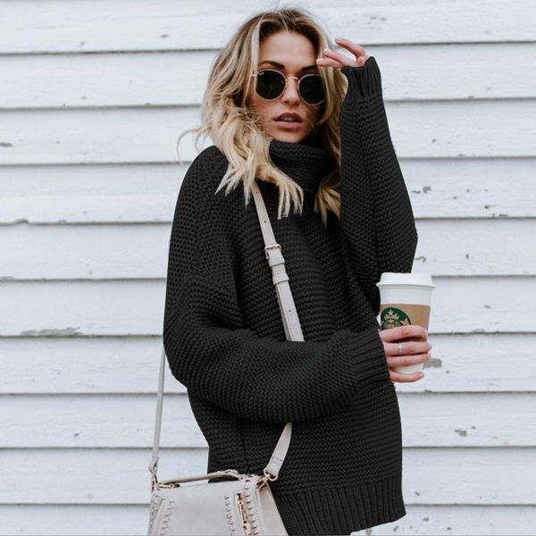 women's sweaters 2021 women pullover turtle neck autumn winter clothes warm knitted oversized turtleneck sweater for green woman, White;black
women's sweaters 2021 women pullover turtle neck autumn winter clothes warm knitted oversized turtleneck sweater for green woman, White;black