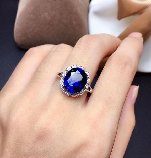 the party gift natural and real sapphire rings 925 sterling silver fine jewelry cluster, Golden;silver
the party gift natural and real sapphire rings 925 sterling silver fine jewelry cluster, Golden;silver