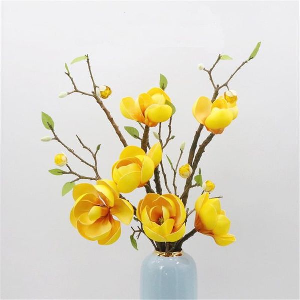 decorative flowers & wreaths 1 pc artificial fake flower magnolia bouquet christmas home decoration office livingroom wedding accessories
decorative flowers & wreaths 1 pc artificial fake flower magnolia bouquet christmas home decoration office livingroom wedding accessories