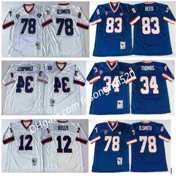 2021 vintage ncaa men 12 jim kelly 34 thurman thomas 78 bruce smith 83 andre reed 1994 vintage white blue stitched college football jerseys, Black
2021 vintage ncaa men 12 jim kelly 34 thurman thomas 78 bruce smith 83 andre reed 1994 vintage white blue stitched college football jerseys, Black