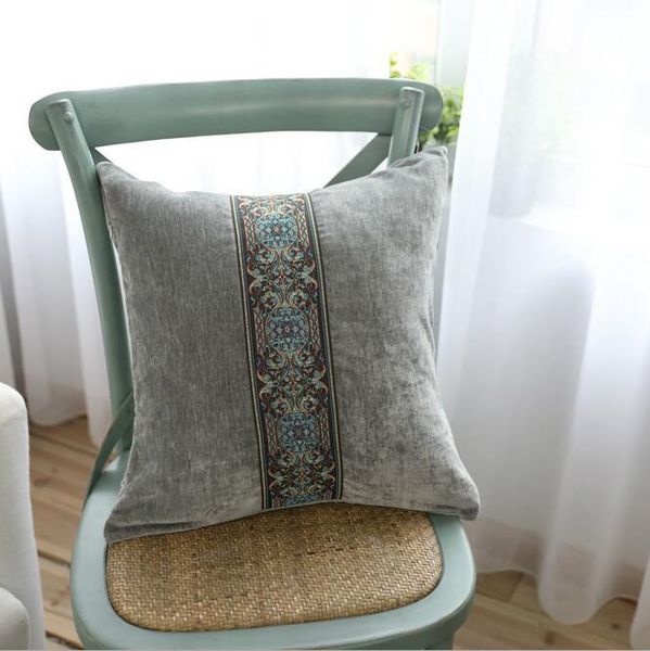 45x45/60x60cm beige/grey/blue/green retro embroidered cushion cover sofa waist pillow decorative lumbar pillowcase cushion/decorative
45x45/60x60cm beige/grey/blue/green retro embroidered cushion cover sofa waist pillow decorative lumbar pillowcase cushion/decorative