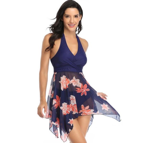 one-piece suits swimwear 2021 swimsuit women plus size one piece with shorts printing vintage bathing female skirt halter swim suit
one-piece suits swimwear 2021 swimsuit women plus size one piece with shorts printing vintage bathing female skirt halter swim suit
