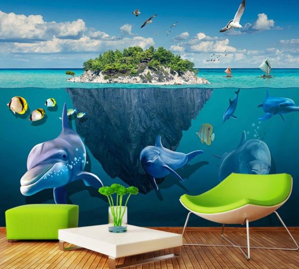 wallpapers undersea world dolphin tv background wall painting po 3d custom beautiful island el living room wallpaper
wallpapers undersea world dolphin tv background wall painting po 3d custom beautiful island el living room wallpaper