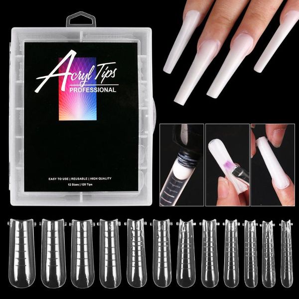 false nails 120 pcs/box nail clear quick mold tips dual forms finger art uv building diamond almond extension model, Red;gold
false nails 120 pcs/box nail clear quick mold tips dual forms finger art uv building diamond almond extension model, Red;gold