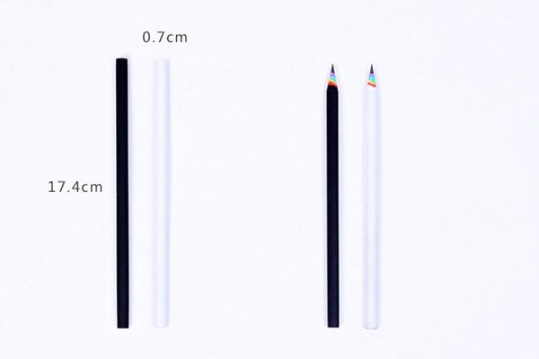 black and white wood set rainbow pencils school office stationery 2b made of recycled materials a30
black and white wood set rainbow pencils school office stationery 2b made of recycled materials a30