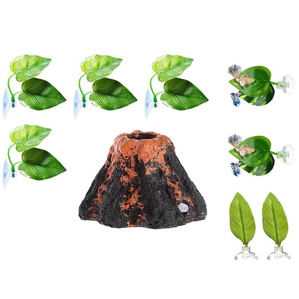 fighting hammock toy double-layer leaf cushion mountain decoration set for fish aquarium decorations
fighting hammock toy double-layer leaf cushion mountain decoration set for fish aquarium decorations