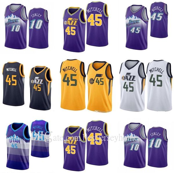 donovan 45 mitchell mike 10 conley basketball jersey mens karl 32 malone john 12 stockton white purple retro shirt, Black;red
donovan 45 mitchell mike 10 conley basketball jersey mens karl 32 malone john 12 stockton white purple retro shirt, Black;red