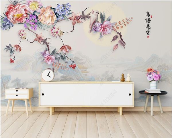 wallpapers custom po mural 3d wallpaper chinese hand-painted flowers and birds home decor in the living room for walls 3 d
wallpapers custom po mural 3d wallpaper chinese hand-painted flowers and birds home decor in the living room for walls 3 d