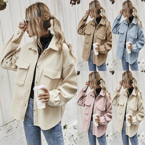 women's wool & blends winter coat womens oversize fashion cashmere coats outerwear female short thickening warm woolen overcoat women t, Black
women's wool & blends winter coat womens oversize fashion cashmere coats outerwear female short thickening warm woolen overcoat women t, Black