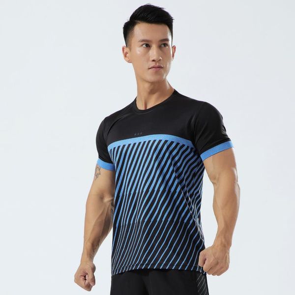 running jerseys men quick dry breathable t-shirt short sleeve cylcing fitness gym training compression jersey tee sports wear, Black;blue
running jerseys men quick dry breathable t-shirt short sleeve cylcing fitness gym training compression jersey tee sports wear, Black;blue
