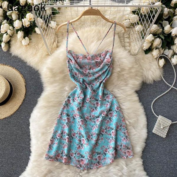 casual dresses gagaok woman dress women 2021 summer spaghetti strap square collar beach style belt mini fashion chic vestidos, Black;gray
casual dresses gagaok woman dress women 2021 summer spaghetti strap square collar beach style belt mini fashion chic vestidos, Black;gray
