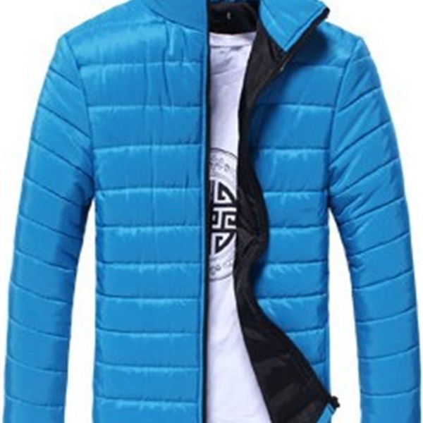autumn clothing for men spring down coats fashion solid warm jackets long sleeved stand collar, Black
autumn clothing for men spring down coats fashion solid warm jackets long sleeved stand collar, Black