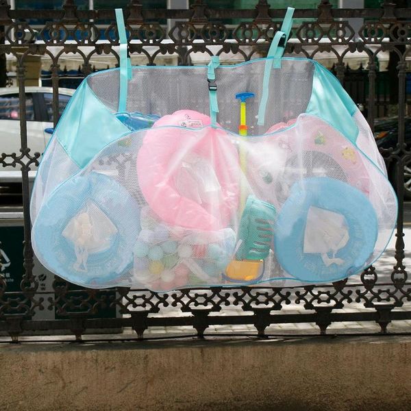 storage bags swimming pool bag large capacity foldable hook mesh football basketball household sundries
storage bags swimming pool bag large capacity foldable hook mesh football basketball household sundries