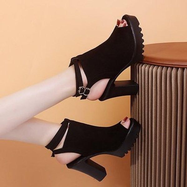 sandals women summer platform fashion 10cm heel wedges shoes 2021 sandal buckle basic female, Black
sandals women summer platform fashion 10cm heel wedges shoes 2021 sandal buckle basic female, Black