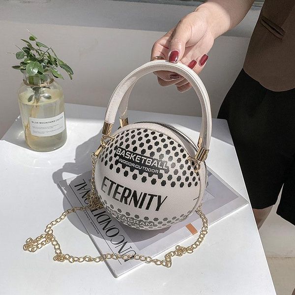evening bags basketball shape design leather handbag ladies chain crossbody shoulder bag round mini clutches purses lady travel messenger
evening bags basketball shape design leather handbag ladies chain crossbody shoulder bag round mini clutches purses lady travel messenger