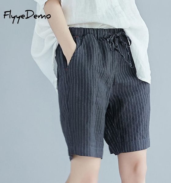 loose women pocket elastic waist belt bandage striped shorts summer highstreet casual feminino korea style women's, White;black
loose women pocket elastic waist belt bandage striped shorts summer highstreet casual feminino korea style women's, White;black