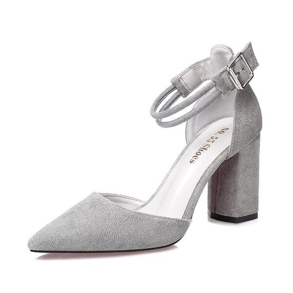 dress shoes high heels pointed ladies 8.5 cm buckle with party wedding zapatos de mujer, Black
dress shoes high heels pointed ladies 8.5 cm buckle with party wedding zapatos de mujer, Black