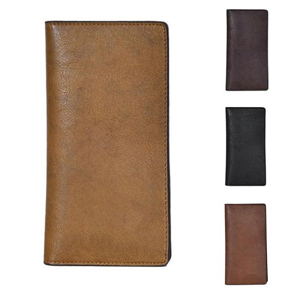 men multi-slot long wallet faux leather vintage bifold slim thin clutch purse card holder for wallets, Red;black
men multi-slot long wallet faux leather vintage bifold slim thin clutch purse card holder for wallets, Red;black