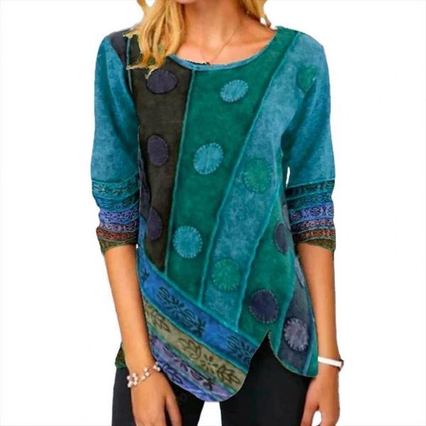 blouse women autumn retro printed sweater irregular hem o neck long sleeve t shirt tunic, White;black
blouse women autumn retro printed sweater irregular hem o neck long sleeve t shirt tunic, White;black