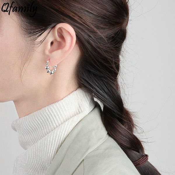 hoop & huggie 925 sterling silver unique beaded earrings for women elegant irregular beads earring french ear buckle ol daily jewelry, Golden;silver
hoop & huggie 925 sterling silver unique beaded earrings for women elegant irregular beads earring french ear buckle ol daily jewelry, Golden;silver