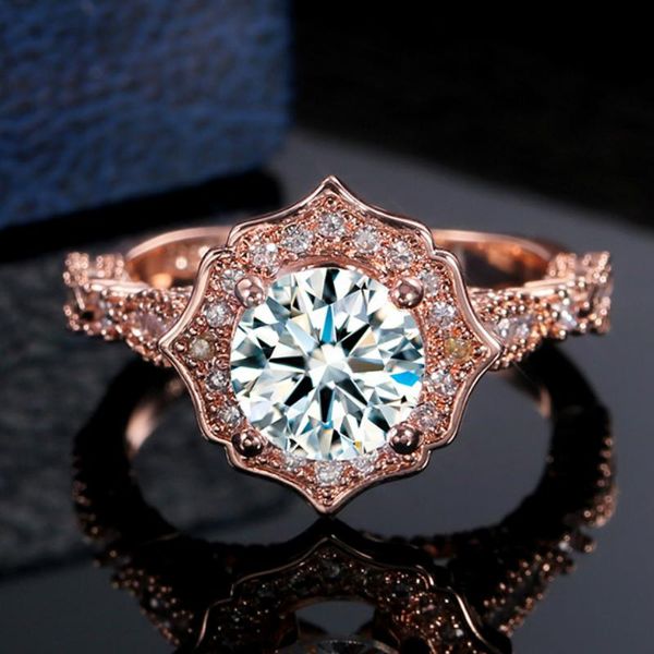 wedding rings visisap rose gold color vintage round zircon for women engagement jewelry ring gifts lover accessories f017, Slivery;golden
wedding rings visisap rose gold color vintage round zircon for women engagement jewelry ring gifts lover accessories f017, Slivery;golden