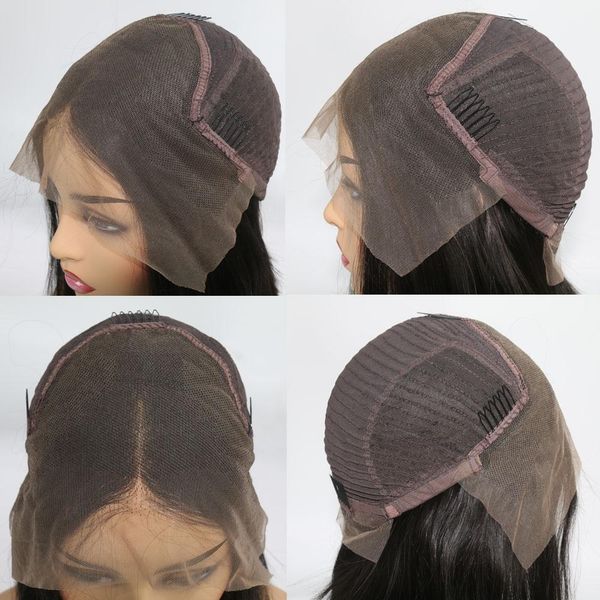 brazilian straight human hair wigs 13x4 hd transparent lace front human hair wig 150% density preplucked lace front wigs, Black
brazilian straight human hair wigs 13x4 hd transparent lace front human hair wig 150% density preplucked lace front wigs, Black