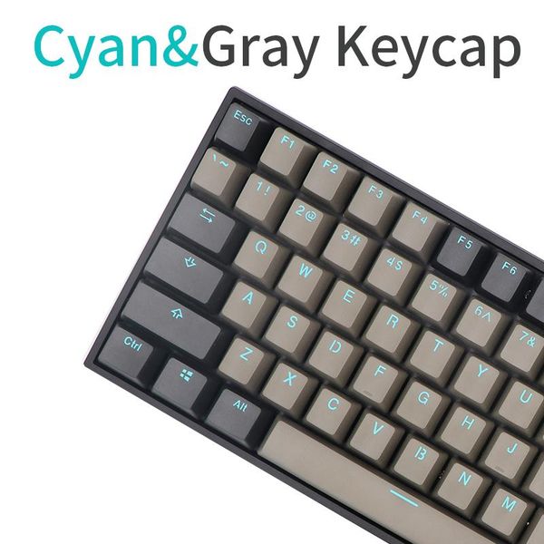 keypro cyan grey doubles pbt keycaps printed 61/68/84/87/104/122keys for cherry mx switches mechanical keyboard keyboards
keypro cyan grey doubles pbt keycaps printed 61/68/84/87/104/122keys for cherry mx switches mechanical keyboard keyboards