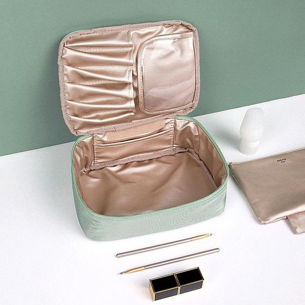 makeup bag women cosmetic outdoor travel wash toiletry box make up organizer storage kit multi pockets pouch bags & cases
makeup bag women cosmetic outdoor travel wash toiletry box make up organizer storage kit multi pockets pouch bags & cases