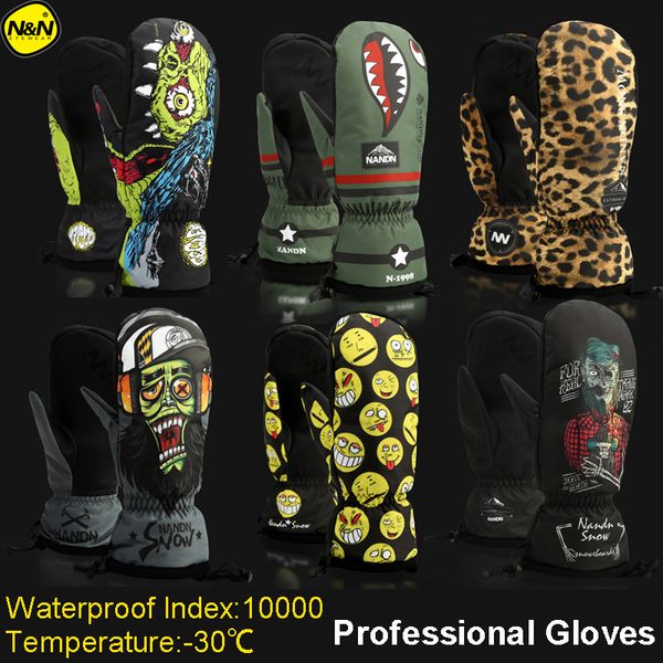 nandn -30 degree professional snowboarding ski gloves 10000 waterproof winter warm snow mittens skiing snowmobile 2 fingerg, Blue;gray
nandn -30 degree professional snowboarding ski gloves 10000 waterproof winter warm snow mittens skiing snowmobile 2 fingerg, Blue;gray