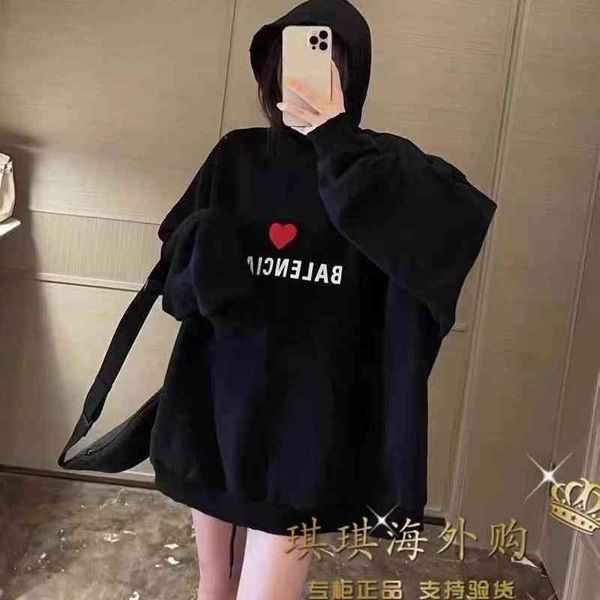 balencaigas hoodies mens sweater new paris high version tanabata limited red little love printed hoodie sweater men's and women's, Black
balencaigas hoodies mens sweater new paris high version tanabata limited red little love printed hoodie sweater men's and women's, Black