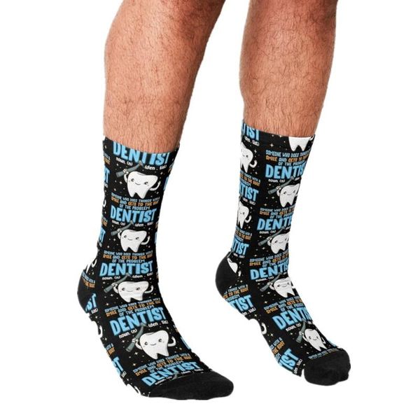 funny men's socks dentist definition fact pattern printed hip hop men happy cute boys street style crazy for, Black
funny men's socks dentist definition fact pattern printed hip hop men happy cute boys street style crazy for, Black