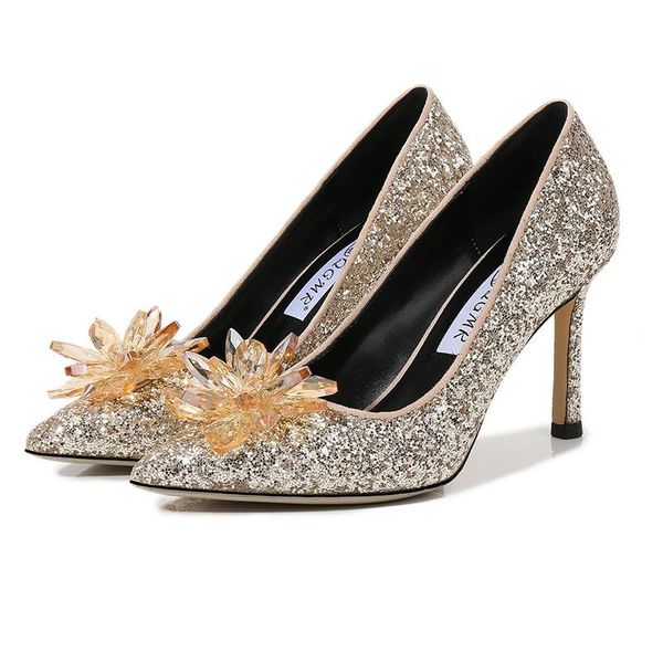 dress shoes sequins crystal 2021 diamond wedding shoes, party silver high heels social, Black
dress shoes sequins crystal 2021 diamond wedding shoes, party silver high heels social, Black