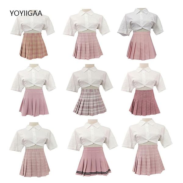 skirts summer women pleated pink plaid skirt high waist a-line ladies mini harajuku preppy style girls dance short, Black
skirts summer women pleated pink plaid skirt high waist a-line ladies mini harajuku preppy style girls dance short, Black
