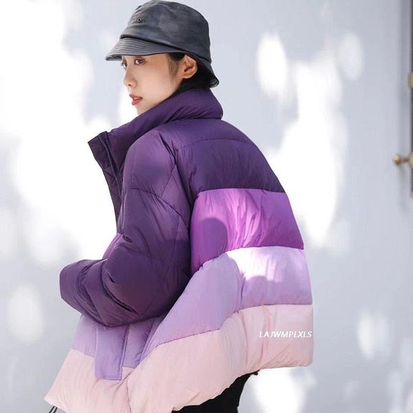 fashion winter down jacket women thick warm white duck coat casual stand-up collar loose short outerwear women's & parkas, Black
fashion winter down jacket women thick warm white duck coat casual stand-up collar loose short outerwear women's & parkas, Black