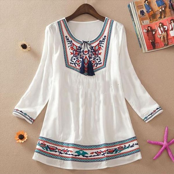 ethnic spring vintage tropical womens blouses blusa floral embroidery bohemia casual loose blue white blouse
ethnic spring vintage tropical womens blouses blusa floral embroidery bohemia casual loose blue white blouse