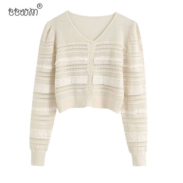 women stylish appliques patchwork short cardigan vintage long sleeve single breasted sweaters outerwear chic jumpers 210531, White
women stylish appliques patchwork short cardigan vintage long sleeve single breasted sweaters outerwear chic jumpers 210531, White
