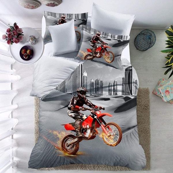 bedding sets duvet cover set with pillow cases, motif: 3d motorcycle, microfiber, complete
bedding sets duvet cover set with pillow cases, motif: 3d motorcycle, microfiber, complete