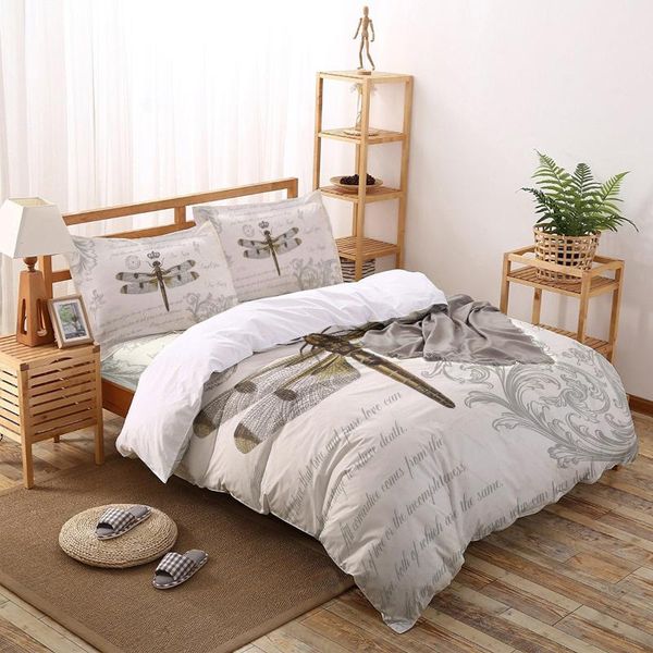 bedding sets dragonfly crown retro print comforter set duvet cover king bed home housse de couette gift
bedding sets dragonfly crown retro print comforter set duvet cover king bed home housse de couette gift