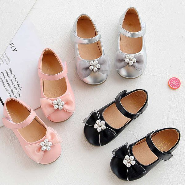 baby girls shoes butterfly knot pearl princess shoes comfort single shoes shallow leather kids flats 2020 spring autumn silver x0703
baby girls shoes butterfly knot pearl princess shoes comfort single shoes shallow leather kids flats 2020 spring autumn silver x0703