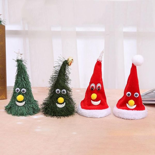 christmas decorations 6 inch singing electric hat santa hats children swing tree ornaments cap for party props
christmas decorations 6 inch singing electric hat santa hats children swing tree ornaments cap for party props