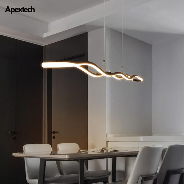 original waves led chandelier horizontal ceiling hanging long bar double row pendant lamp dining kitchen suspension luminaires chandeliers
original waves led chandelier horizontal ceiling hanging long bar double row pendant lamp dining kitchen suspension luminaires chandeliers