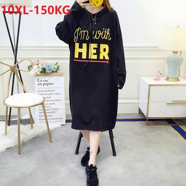 casual dresses women plus size 5xl 8xl 10xl hooded dress long sleeve autumn high streetwear letter korea style oversize loose thin, Black;gray
casual dresses women plus size 5xl 8xl 10xl hooded dress long sleeve autumn high streetwear letter korea style oversize loose thin, Black;gray