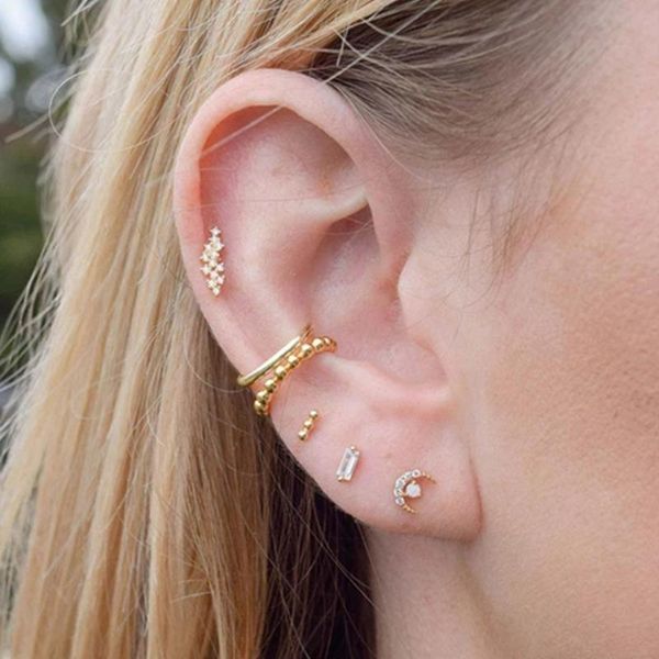 stud eleshe 100% authentic 925 sterling silver mini beaded earrings with 18k gold plated women party fine jewelry 2021, Golden;silver
stud eleshe 100% authentic 925 sterling silver mini beaded earrings with 18k gold plated women party fine jewelry 2021, Golden;silver