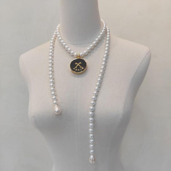 pendant necklaces 2021 brand fashion jewelry for women pearls chain party light gold color resin cross charm crystal c white, Silver
pendant necklaces 2021 brand fashion jewelry for women pearls chain party light gold color resin cross charm crystal c white, Silver