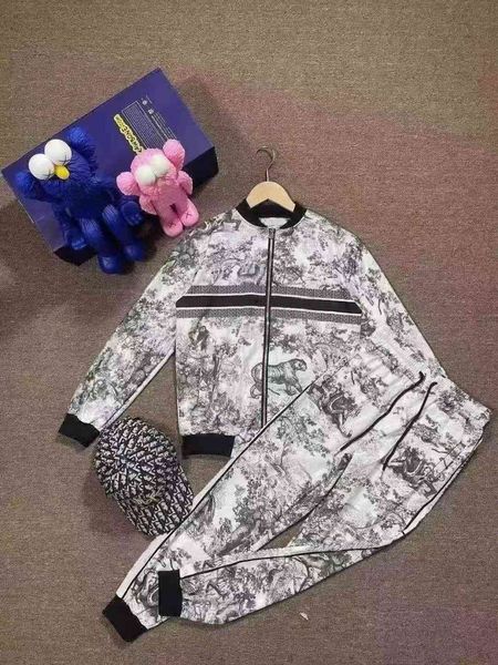 2021 early autumn new style landscape painting long sleeved sweater pants two-piece set 74cd, Gray
2021 early autumn new style landscape painting long sleeved sweater pants two-piece set 74cd, Gray